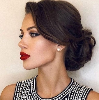 Thin hair updo's